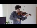 Home Video: Bach Sonata No. 1 g minor - Adagio (faster version)