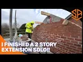 Download Lagu I'VE FINISHED A 2 STORY EXTENSION ALONE !!! FARMHOUSE RENOVATION EXTENSION FINAL DAY
