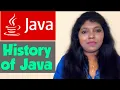 Java Programming 5 - History of java java by sudha java tutorial