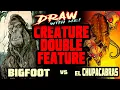 BIGFOOT VS CHUPACABRA Draw with me Procreate monster fight with illustrator David Hartman