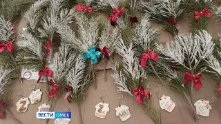 Омским бойцам в зону проведения СВО доставили новогодние посылки от жителей Полтавского района