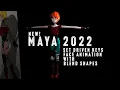 New Maya 2022 Blend Shapes and Set Driven Keys for Face Animation