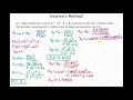 Newton s method with example 2 of 3
