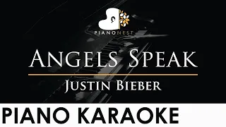 Download Justin Bieber - Angels Speak ft. Poo Bear - Piano Karaoke Instrumental Cover with Lyrics MP3