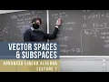 Advanced Linear Algebra 1 Vector Spaces Subspaces