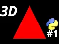 Python 3D Render DrawTriangle