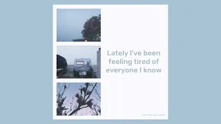 Download Flatsound - Lately I've Been Feeling Tired of Everyone I Know (Lyrics Video) MP3