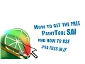 How to install the FREE version of PaintTool SAI How to open PSD files in PaintTool SAI