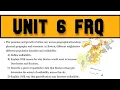 Unit 6 FRQ Walkability Gentrification and Edge Cities AP Human Geography