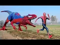 Download Lagu Homem Aranha e o Dinossauro Gigante ( Homem Aranha Desenho Animado ) spider Dinossaur