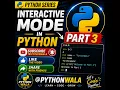 Don t Skip Python Interactive Mode