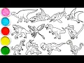 Draw Amazing Dinosaurs in Minutes - Maiasaura Pliosaur Ichthyosaurus Pterosaur Distortus Rex