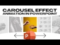 Download Lagu How to Create Carousel Effect Animation in PowerPoint using Morph Transition | Step-by-Step Tutorial