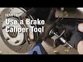How to Use a Brake Caliper Tool