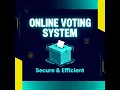 USING HTML CSS AND JAVA SCRIPT CREATE A ONLINE VOTING SYSTEM PROJECT