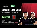 Premiere Netflix Clone using HTML CSS JavaScript - Project COMPLETE in 7
