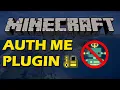 Protect your server in Minecraft with AuthMe Reloaded Plugin