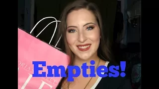 Empties #38 (September 2017) - Lots of Makeup & 1 Declutter!