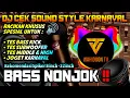 Download Lagu (Hd Music) DJ CEK SOUND STYLE JOGETAN KARNAVAL - VIRALL 2023 🔊🔊