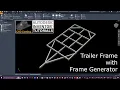 Autodesk Inventor - Building a Trailer Frame