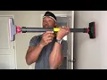 FIT BEAST PULL UP BAR REVIEW HOW TO ASSEMBLE AND USE