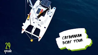 Sailing CATAMARAN | Full BOAT TOUR ✸ S5:E29 ✸