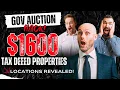 Gov Auction Hack 1600 Tax Deed Properties Location Revealed