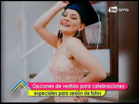 Opciones de vestido para celebraciones especiales para sesión de fotos
