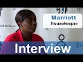 Marriott Interview - Housekeeper