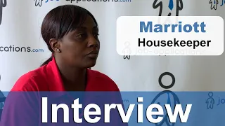 Marriott Interview - Housekeeper