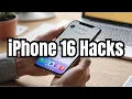 iPhone 16 16 Plus - TIPS TRICKS HIDDEN FEATURES