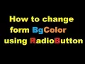 How to change form background color in run time in vb net