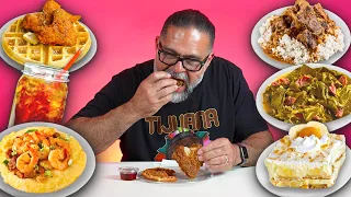 Mexican Dads Try Soul Food for the First Time!