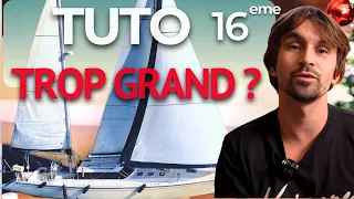 Débuter sur un gros bateau : bonne idée ou erreur fatale ? ( TUTO voilier coraille )