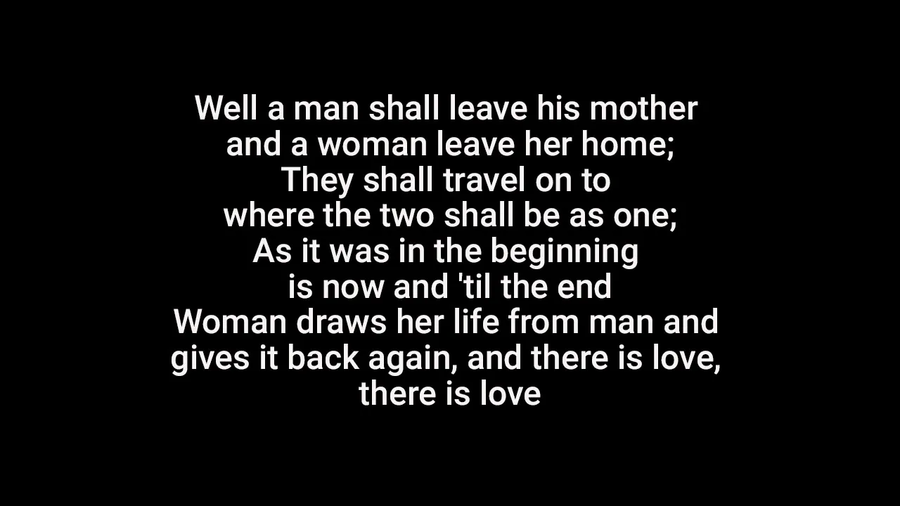 PAUL STOOKEY The Wedding Song (There is Love) (+lyrics)