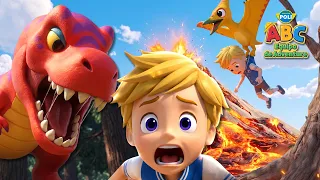 EP04 Ha Nacido un Dinosaurio│Equipo de ABC Adventure│Lava • Pteranodonte│Robocar POLI TV español