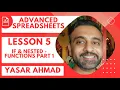 5 1 Spreadsheet Functions IF Nested - Functions in Logical Tests Part 1