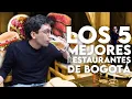 THE 5 BEST RESTAURANTS in Bogota in my humble opinionxd