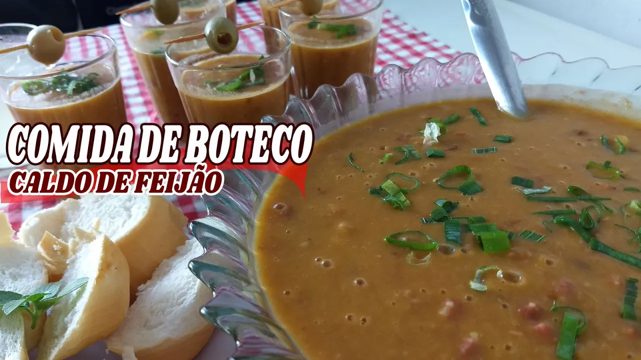 CALDO DE MANDIOQUINHA COM CALABRESA