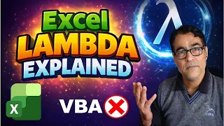 Excel LAMBDA - HOW WHEN you Should use it Simplify ANY Excel Formula With LAMBDA