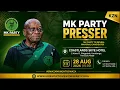 UMKHONTO WESIZWE PARTY MEDIA BRIEFING