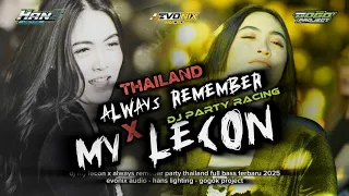 dj my lecon x always remember style party thailand evonix audio hans lighting gogok project