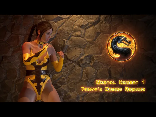 Mortal Kombat 4 - Tanya's Ending Remade in Unreal Engine 4