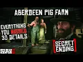 Everything You Missed At The Aberdeen Pig Farm 30 DETAILS Red Dead Redemption 2