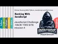 JavaScript Challenge HACK THIS SITE mission 4 Hacking With JavaScript HackVenom