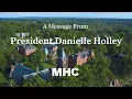 MHC Forward The Strategic Plan for Mount Holyoke College