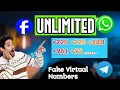 Unlimited Free Virtual Fake Number Method Create Virtual WhatsApp Account Free LEGEND HASSAN