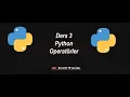 Python operatorler