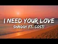 Download Lagu Shaggy - I Need Your Love ft. Mohombi, Faydee, Costi (Lyrics)