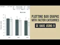 Plotting bar graphs with standard error bars in R